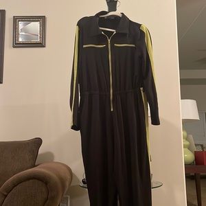 Black & Lime green Jumper